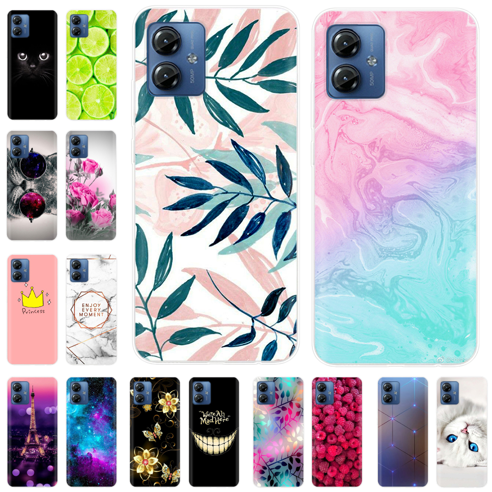 Phone Cases Quotes - Soft Shockproof Case For Moto G14