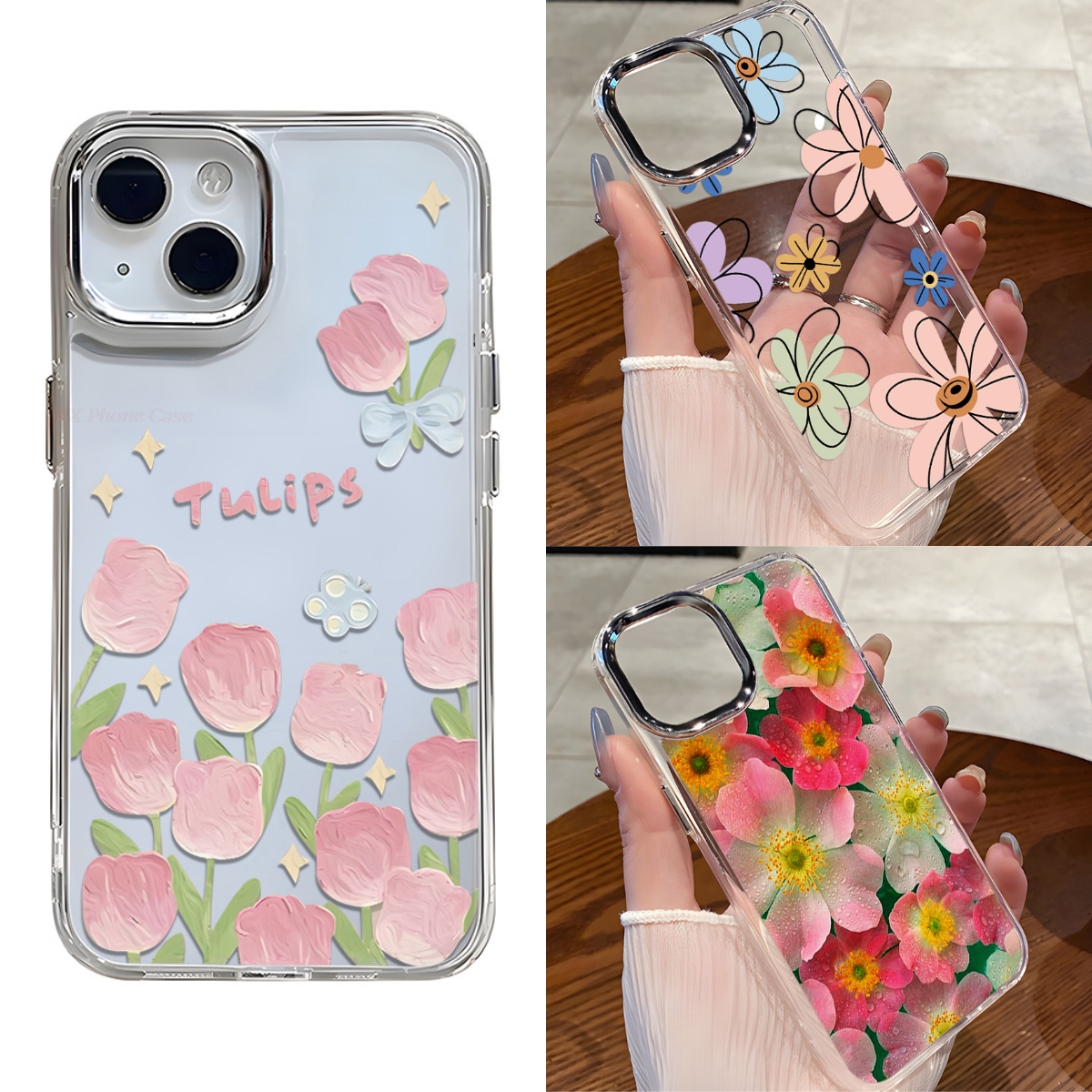 Phone Cases That Cover The Camera - Many Styles Of floral Phone Case