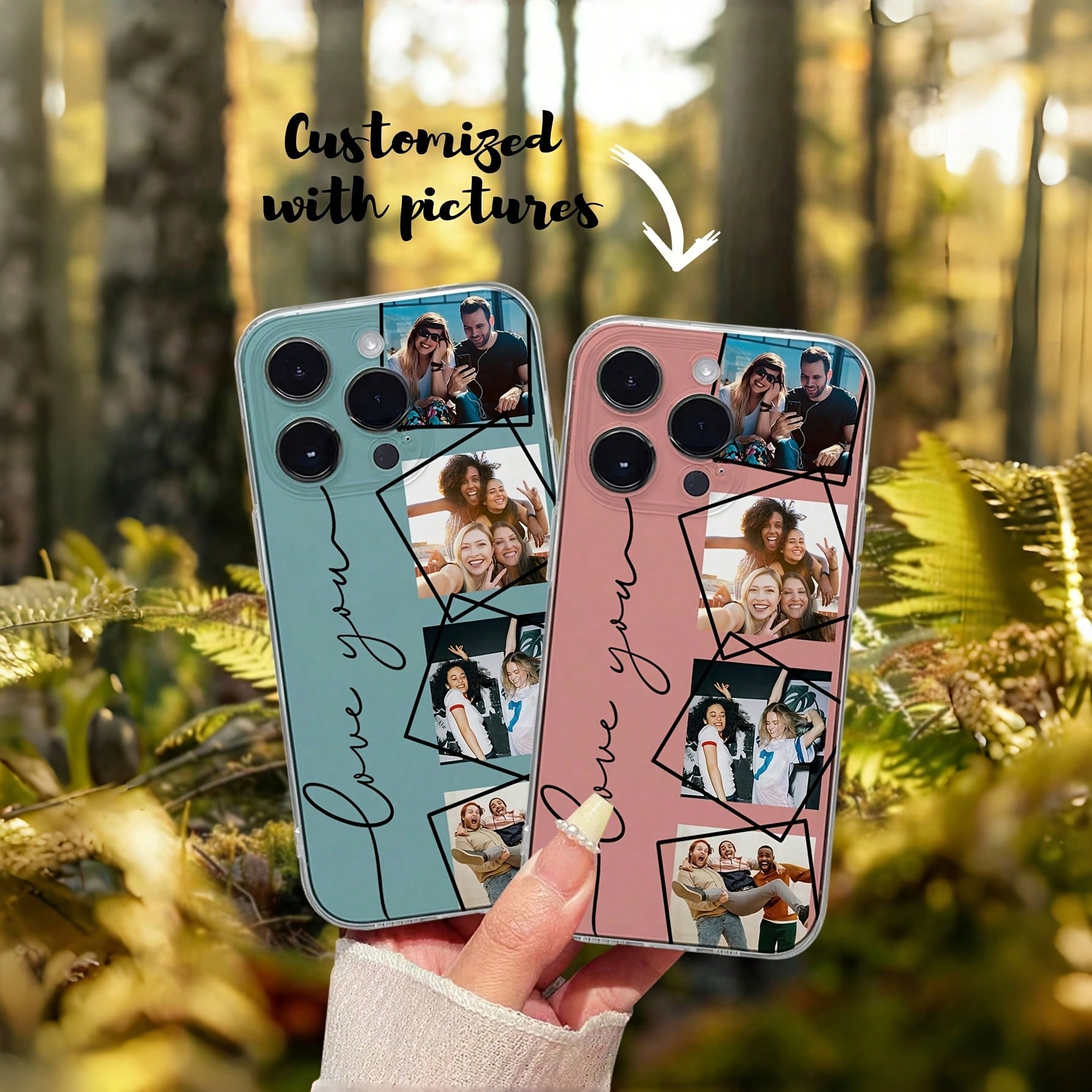 Phone Cases Personalised - DIY Phone Customized TPU Soft Case