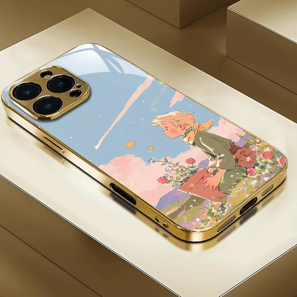 Phone Cases Iphone 13 - INS Mirror Rose Little Prince Phone