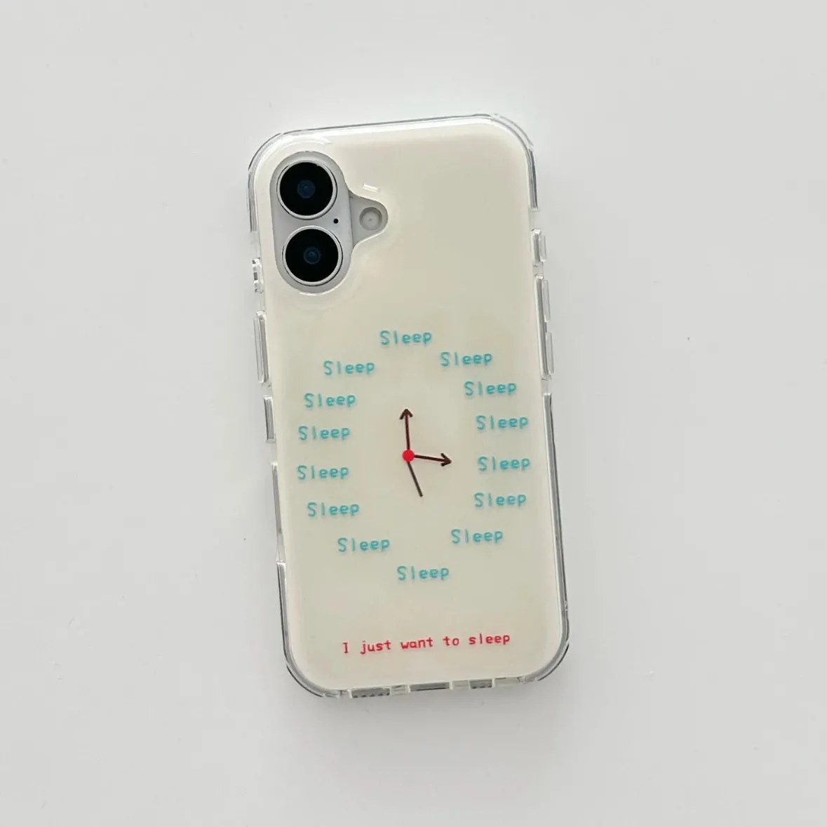 Phone Cases Personalised - Ins Wind Creative Sleep Clock Personalized