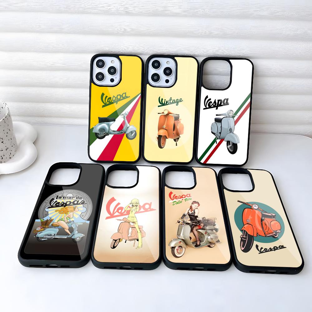 Phone Cases Louis Vuitton - V-Vespas Scooter Cartoon Phone Case for