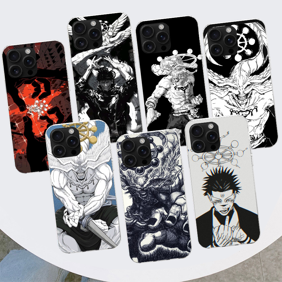 Phone Cases Jujutsu Kaisen - Kaisen J-Jujutsu Sukuna Mahoraga Phone Case