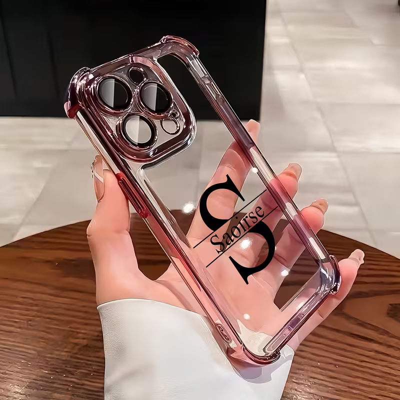 Phone Cases Personalised - Custom Name Initial DIY Big Letter