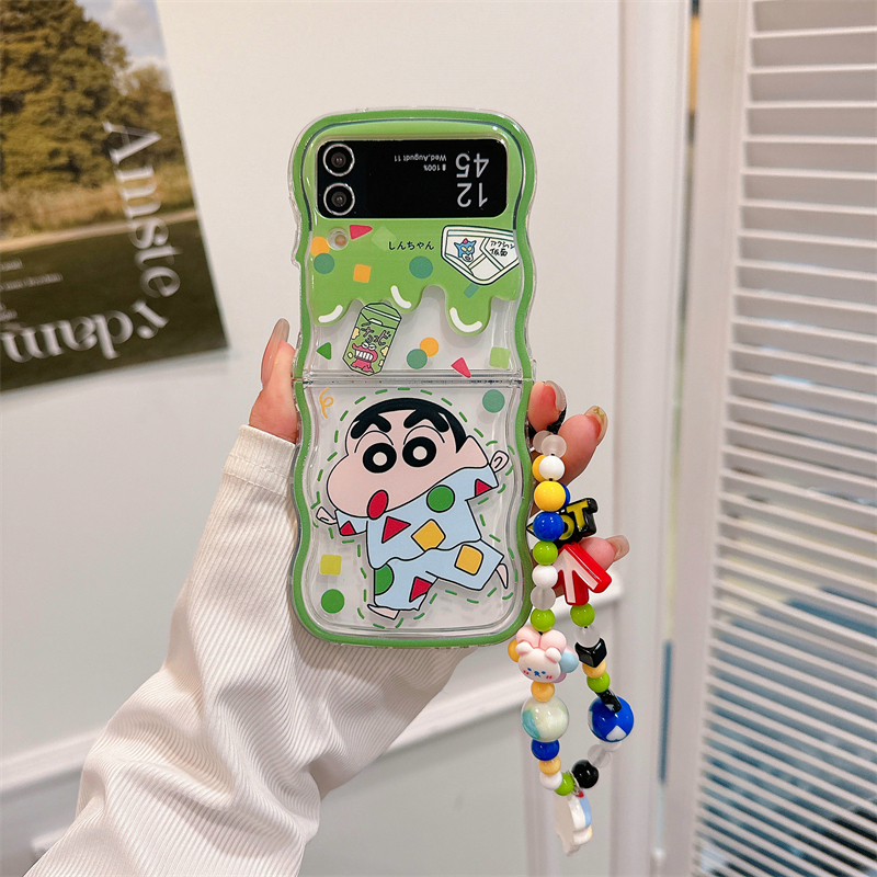 Phone Cases Z Flip 6 - Cute Cartoon Japan Anime Crayon Shin-chan