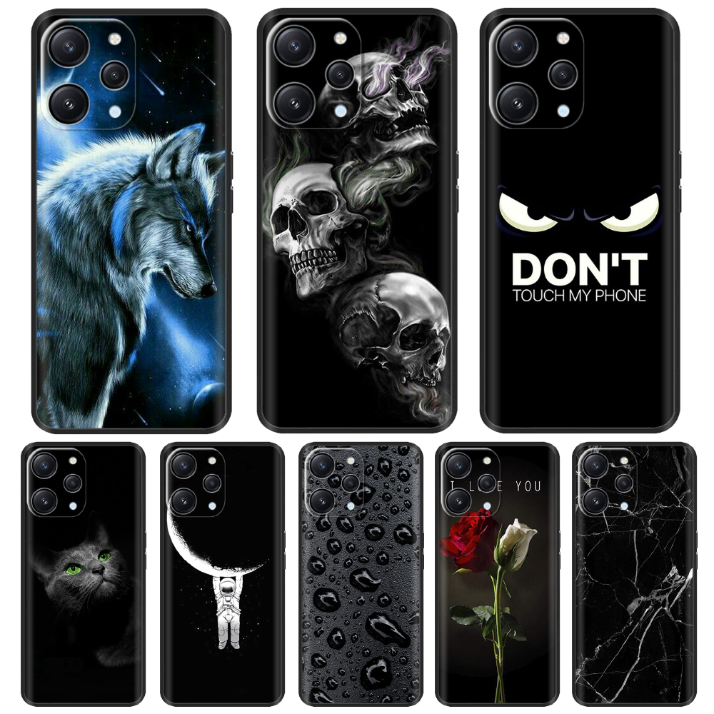 Phone Cases Quotes - For Redmi 12 Case Soft Silicone