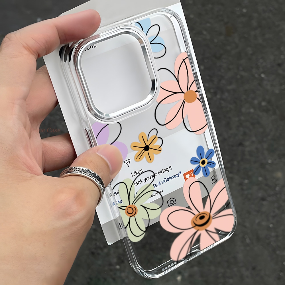 Many Styles Of floral Phone Ca - Phone Cases That Cover The Camera のレビューと価格