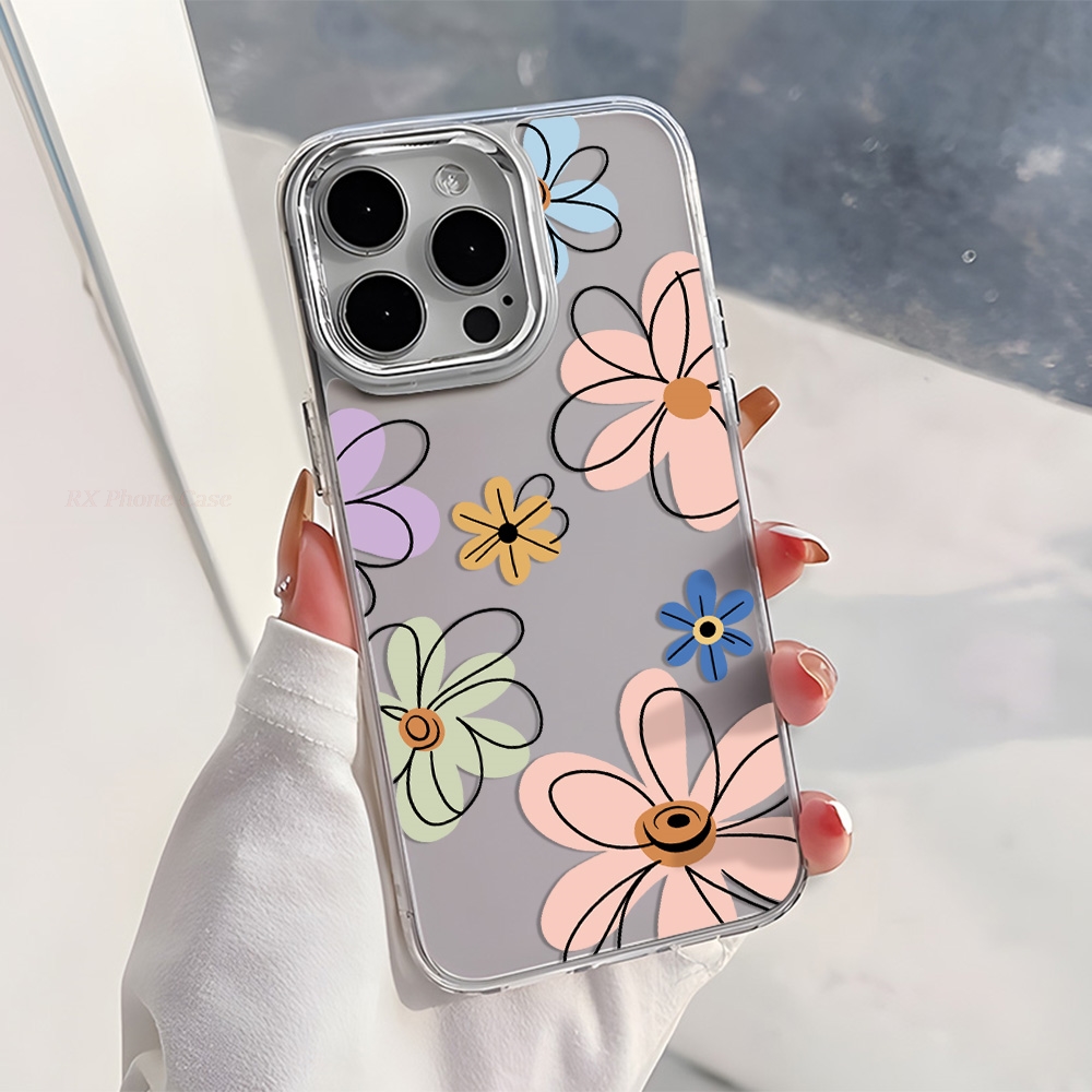 Many Styles Of floral Phone Ca - Phone Cases That Cover The Camera のレビューと価格