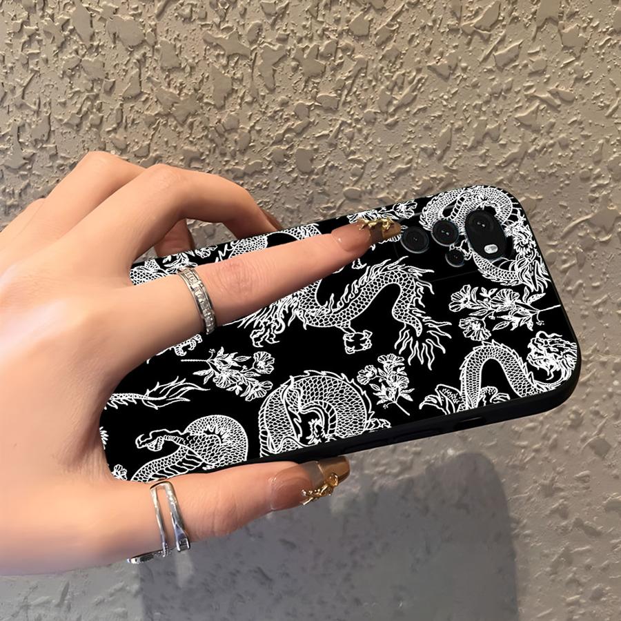Cool Chinese Dragon Soft Back  - Phone Cases Motorola のレビューと価格