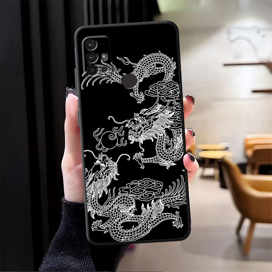 Cool Chinese Dragon Soft Back  - Phone Cases Motorola のレビューと価格