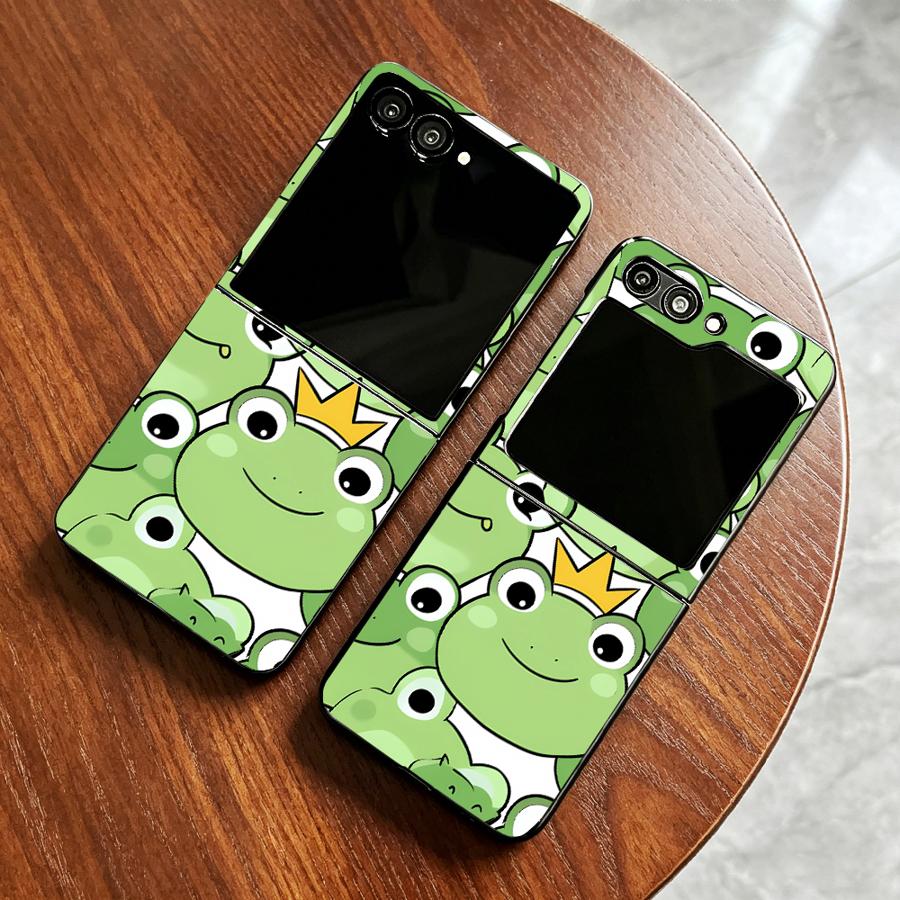 Full Cover Frog Design Phone C - Phone Cases Z Flip 6 のレビューと価格