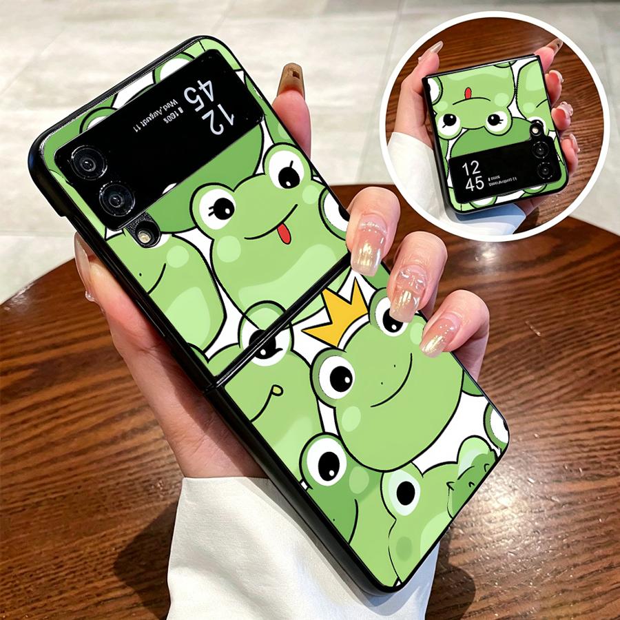 Full Cover Frog Design Phone C - Phone Cases Z Flip 6 のレビューと価格