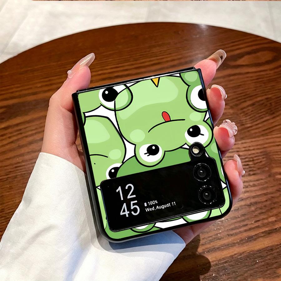 Full Cover Frog Design Phone C - Phone Cases Z Flip 6 のレビューと価格