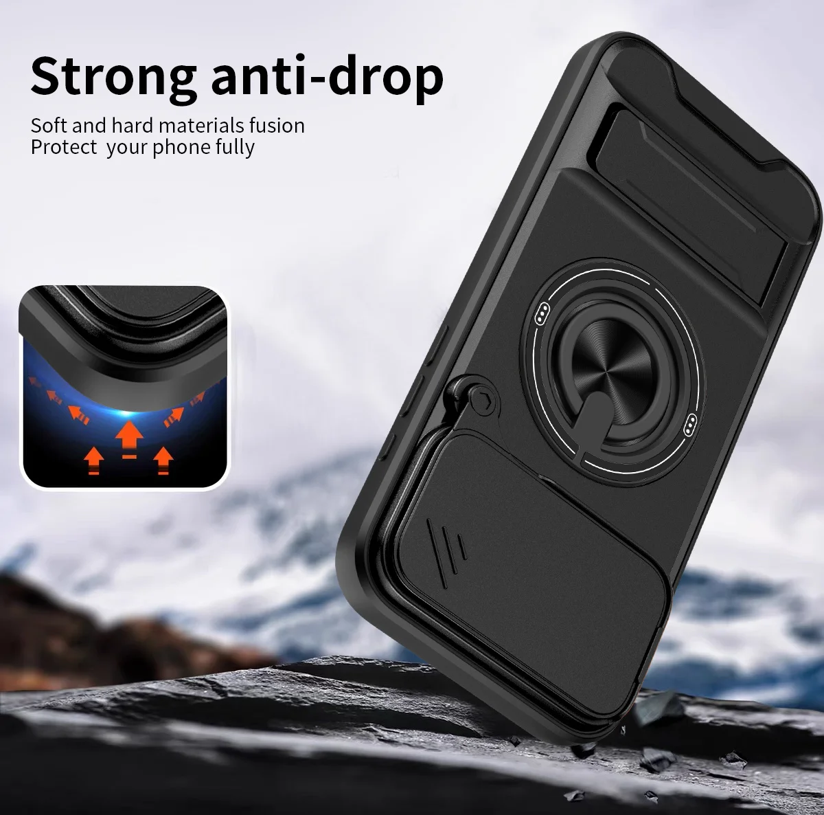 Magnetic Phone Case for IPhone - Camera Lens Protector のレビューと価格