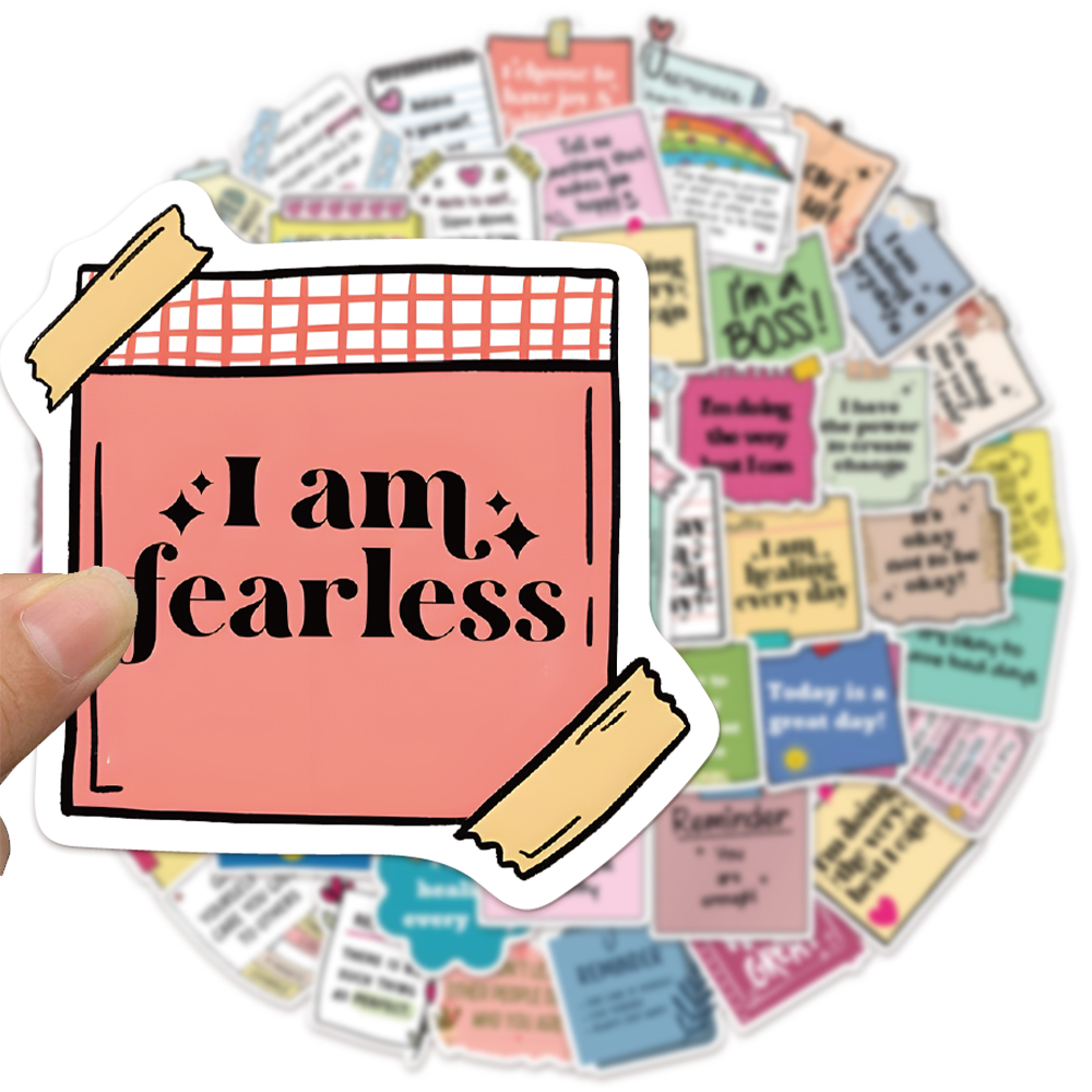 50PCS Self-Affirmation Hearten - Phone Cases Quotes のレビューと価格