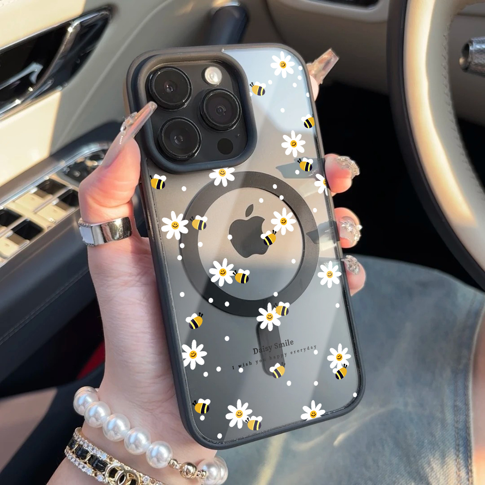 Fresh Daisy Bee Phone Case For - Phone Cases With Magsafe のレビューと価格