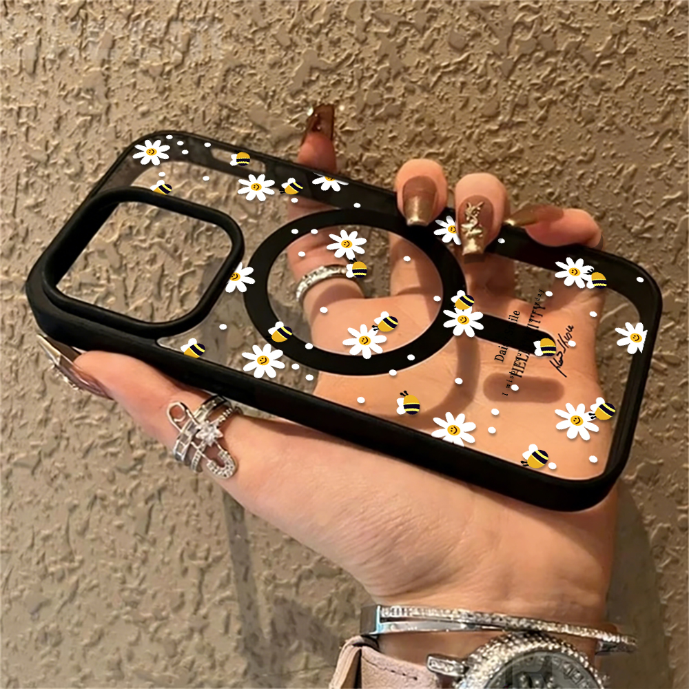 Fresh Daisy Bee Phone Case For - Phone Cases With Magsafe のレビューと価格