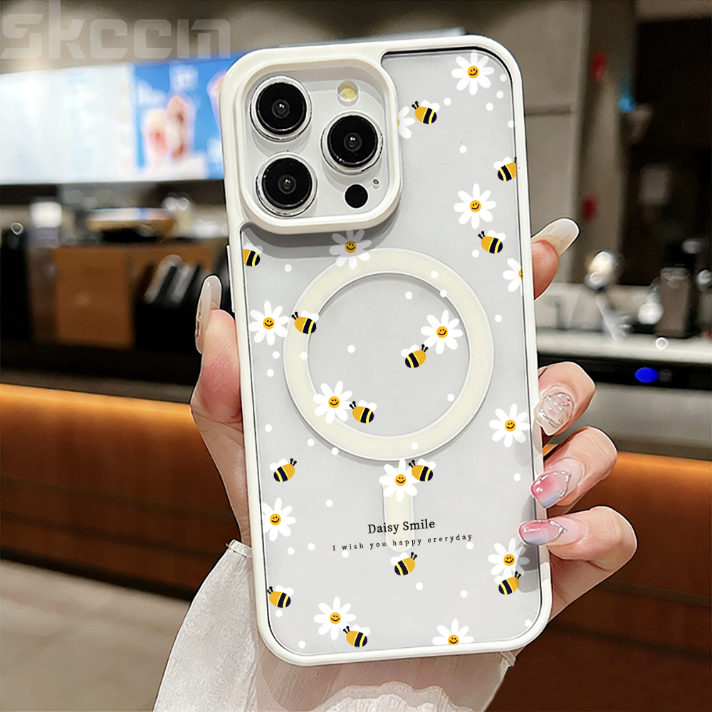 Fresh Daisy Bee Phone Case For - Phone Cases With Magsafe のレビューと価格