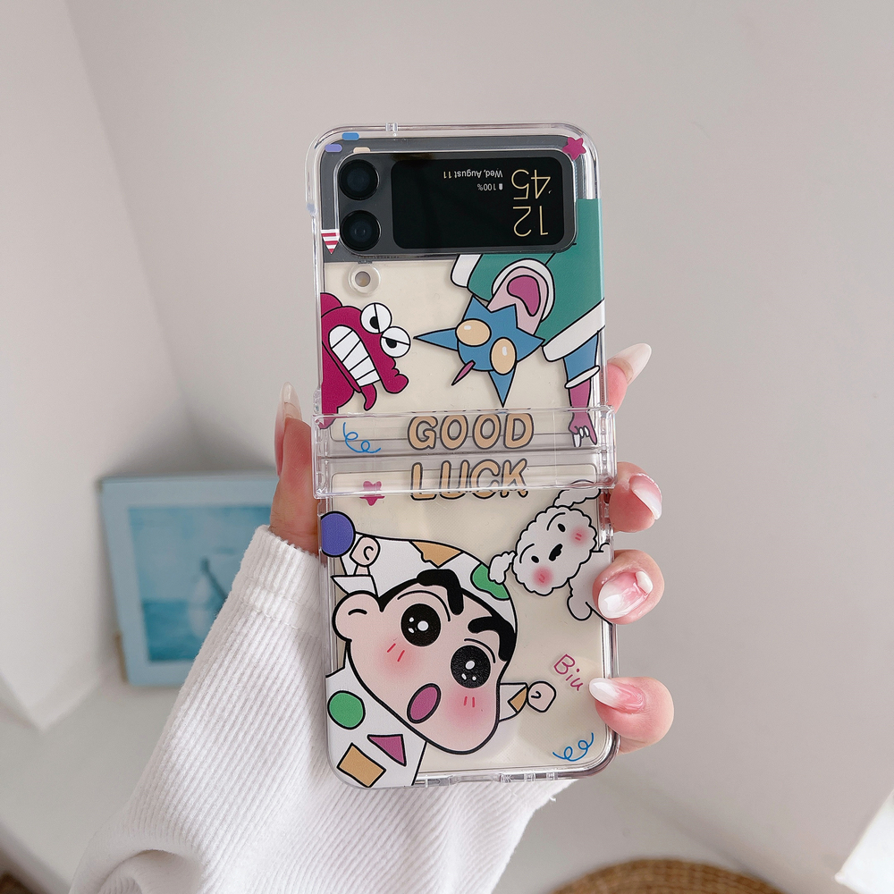 Cute Japan Anime Crayon Shin-c - Phone Cases Z Flip 6 のレビューと価格