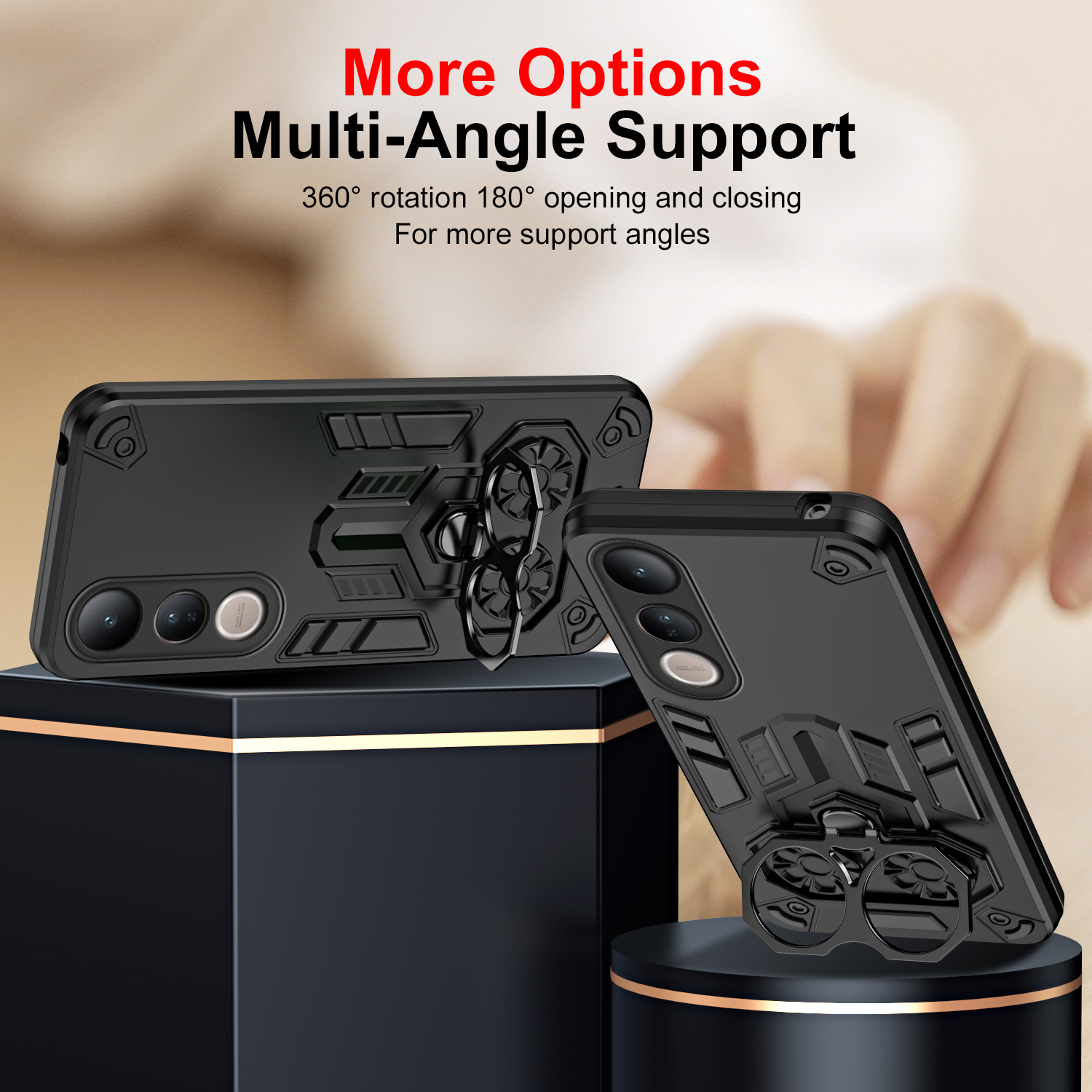 Case for Vivo V50 Lite 5G V50e - Rugged Armor Case のレビューと価格
