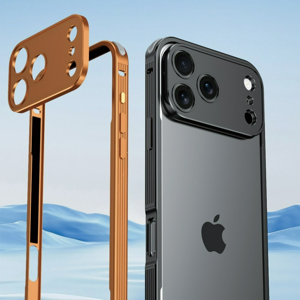 Seahorse Buckle Metal Frame Al - Phone Cases That Cover The Camera のレビューと価格