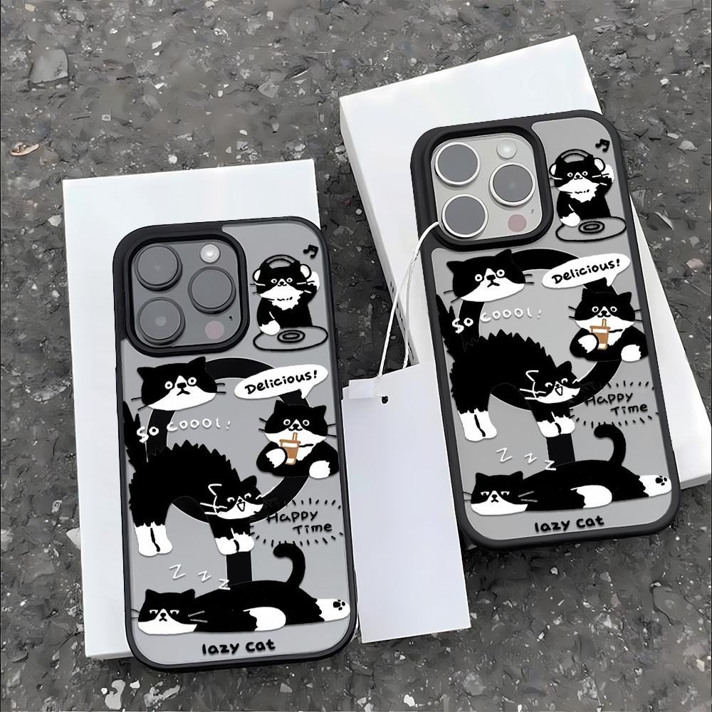 Funny Black Cat Wireless Charg - Phone Cases With Magsafe のレビューと価格