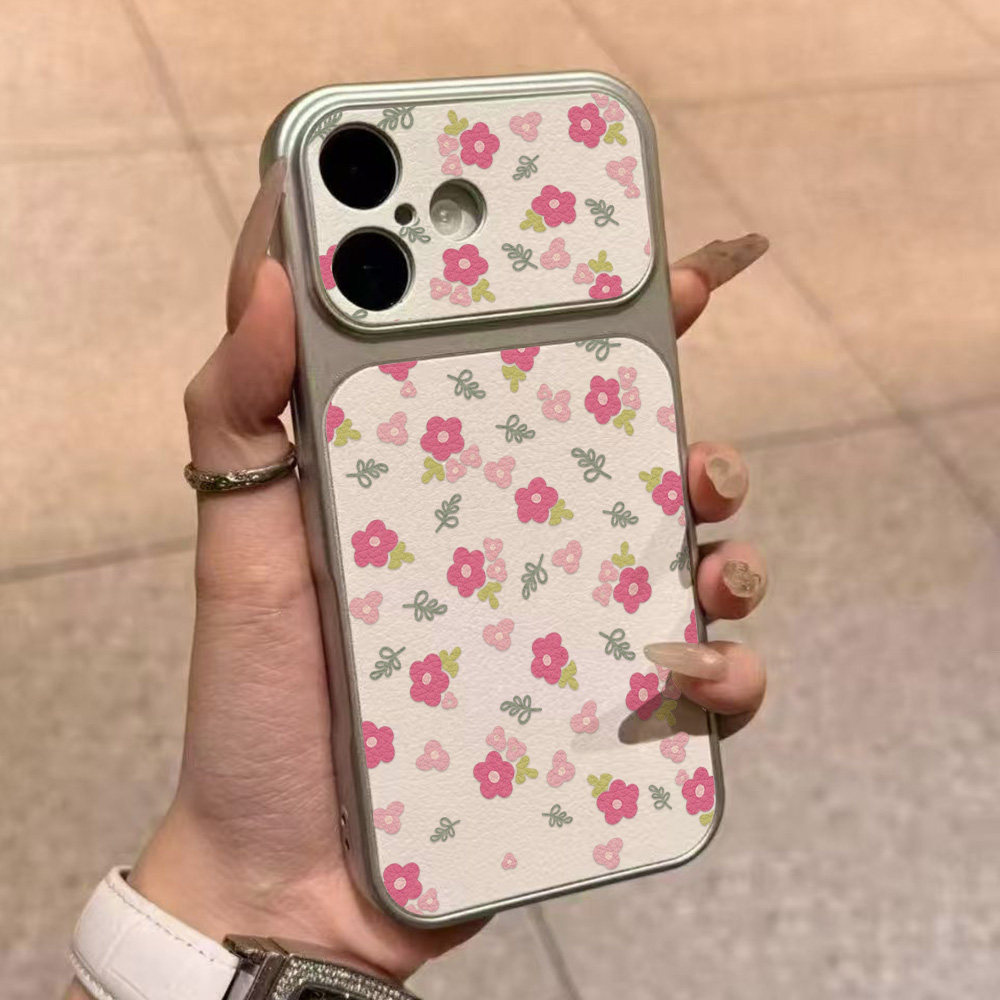 Luxury INS Flower Large Window - Phone Cases That Cover The Camera のレビューと価格