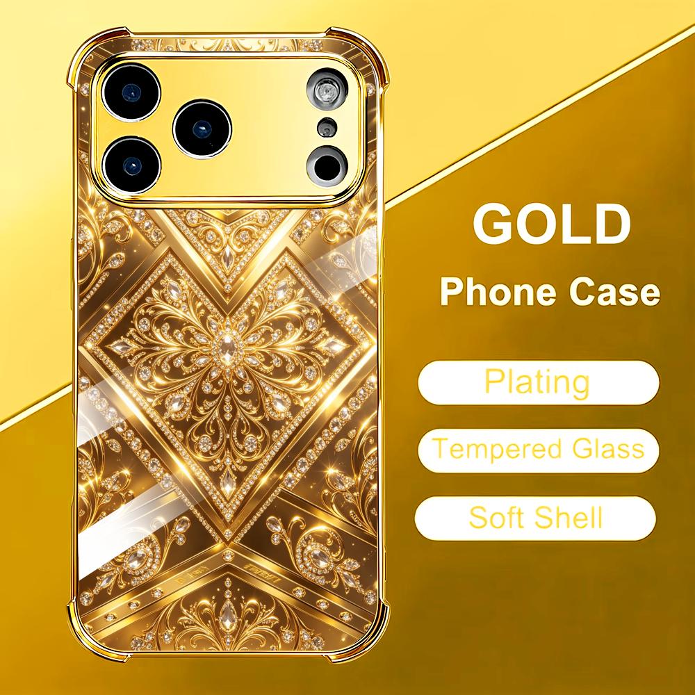 Stylish Golden Baroque glass p - Phone Cases Rhode のレビューと価格