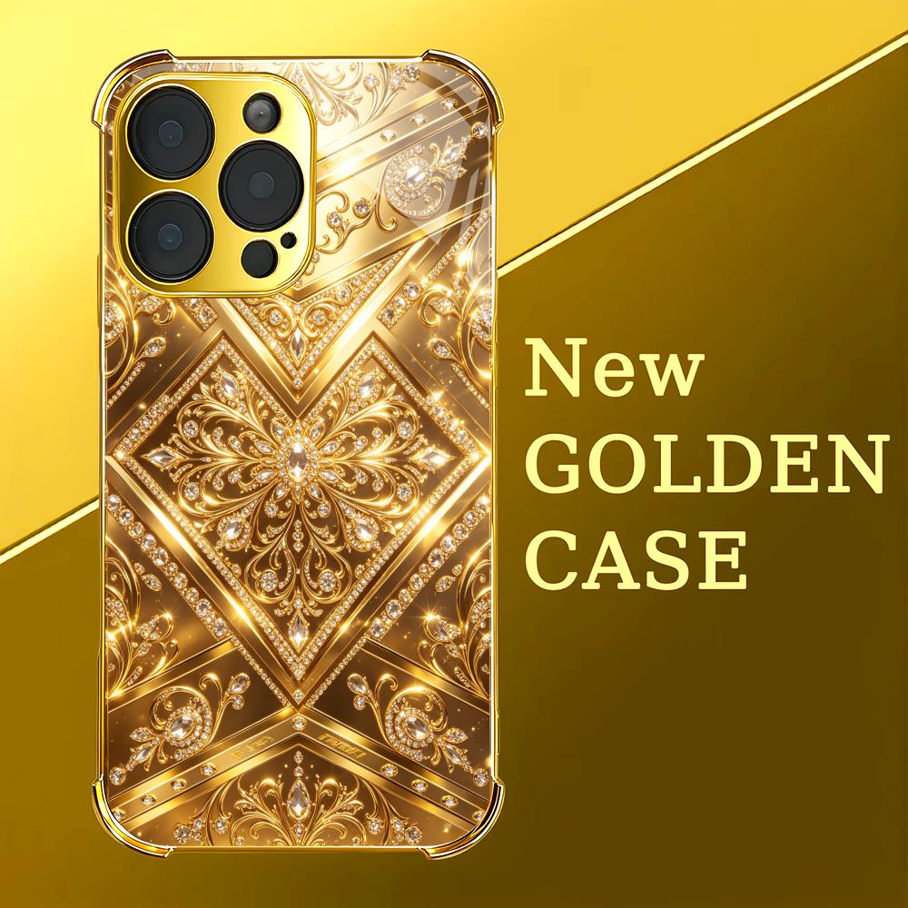 Stylish Golden Baroque glass p - Phone Cases Rhode のレビューと価格