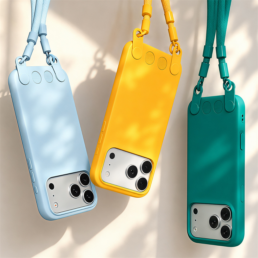 Crossbody Lanyard Matte Liquid - Silicone Liquid Case のレビューと価格