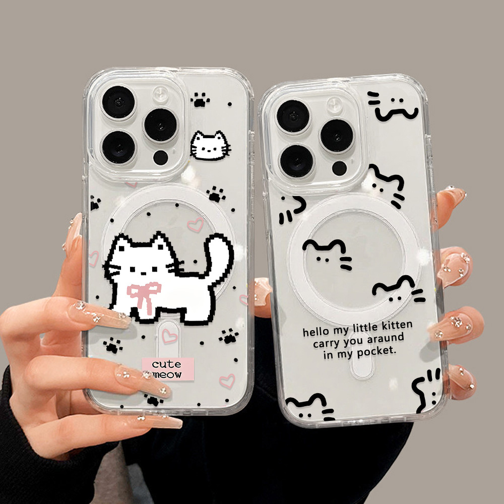 Cute Cartoon Animals Phone Cas - Phone Cases With Magsafe のレビューと価格