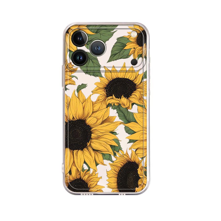 Cute Sunflower Pattern Case fo - Phone Cases Iphone 13 のレビューと価格