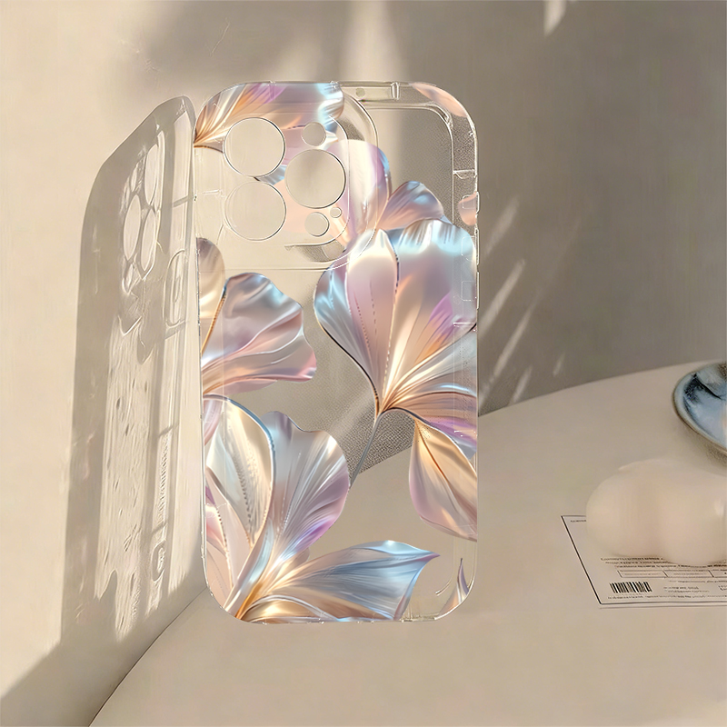 Colorful Metallic Ginkgo Print - Phone Cases Redmi のレビューと価格