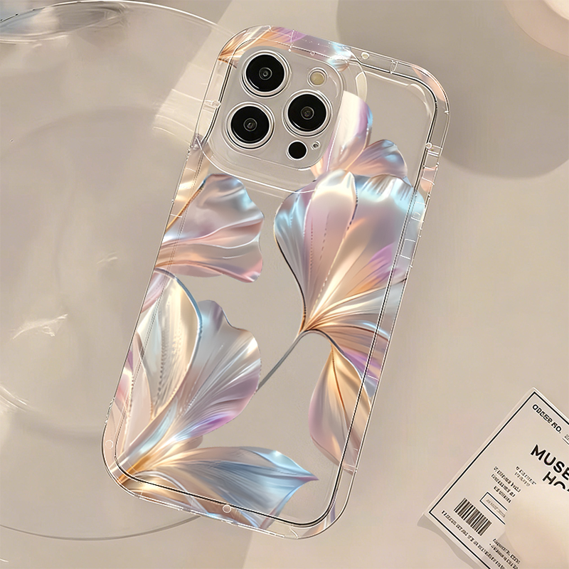 Colorful Metallic Ginkgo Print - Phone Cases Redmi のレビューと価格