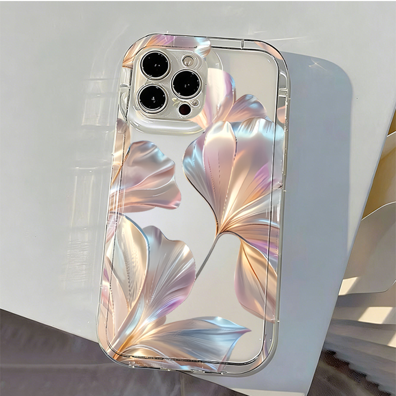 Colorful Metallic Ginkgo Print - Phone Cases Redmi のレビューと価格