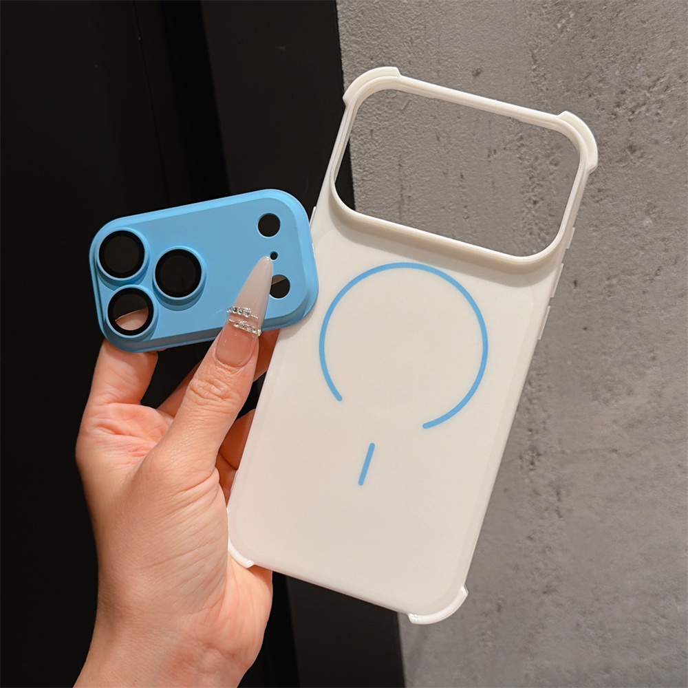 Contrast Color Armor Phone Cas - Phone Cases With Magsafe のレビューと価格