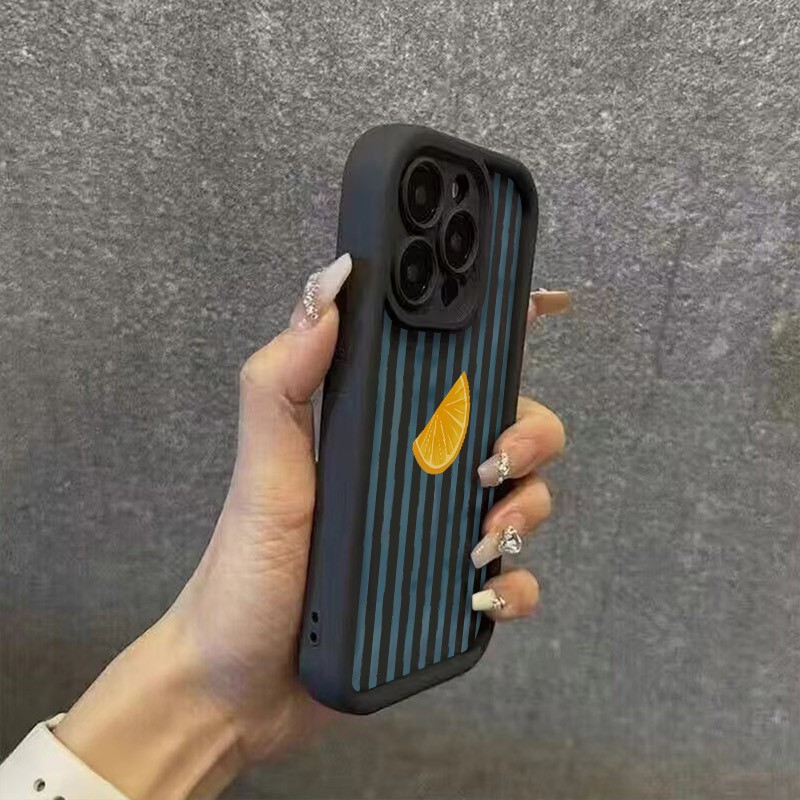 Striped Lemon Slice Pattern Ph - Phone Cases Redmi のレビューと価格
