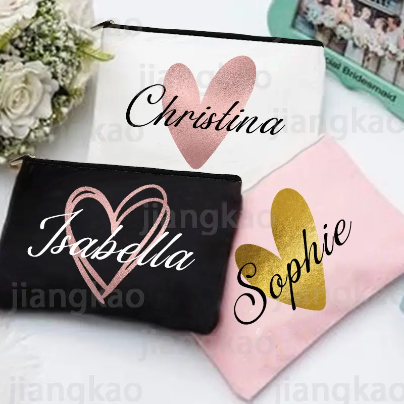 Personalized Makeup Bag Brides - Monogram Custom Case のレビューと価格