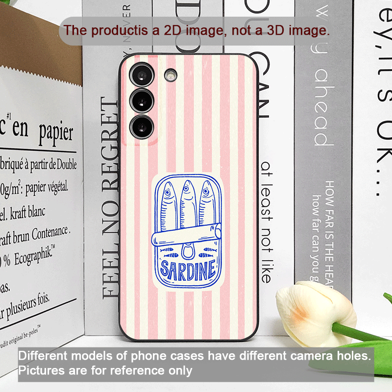 Cute Striped Pattern Sardines  - Phone Cases Motorola のレビューと価格