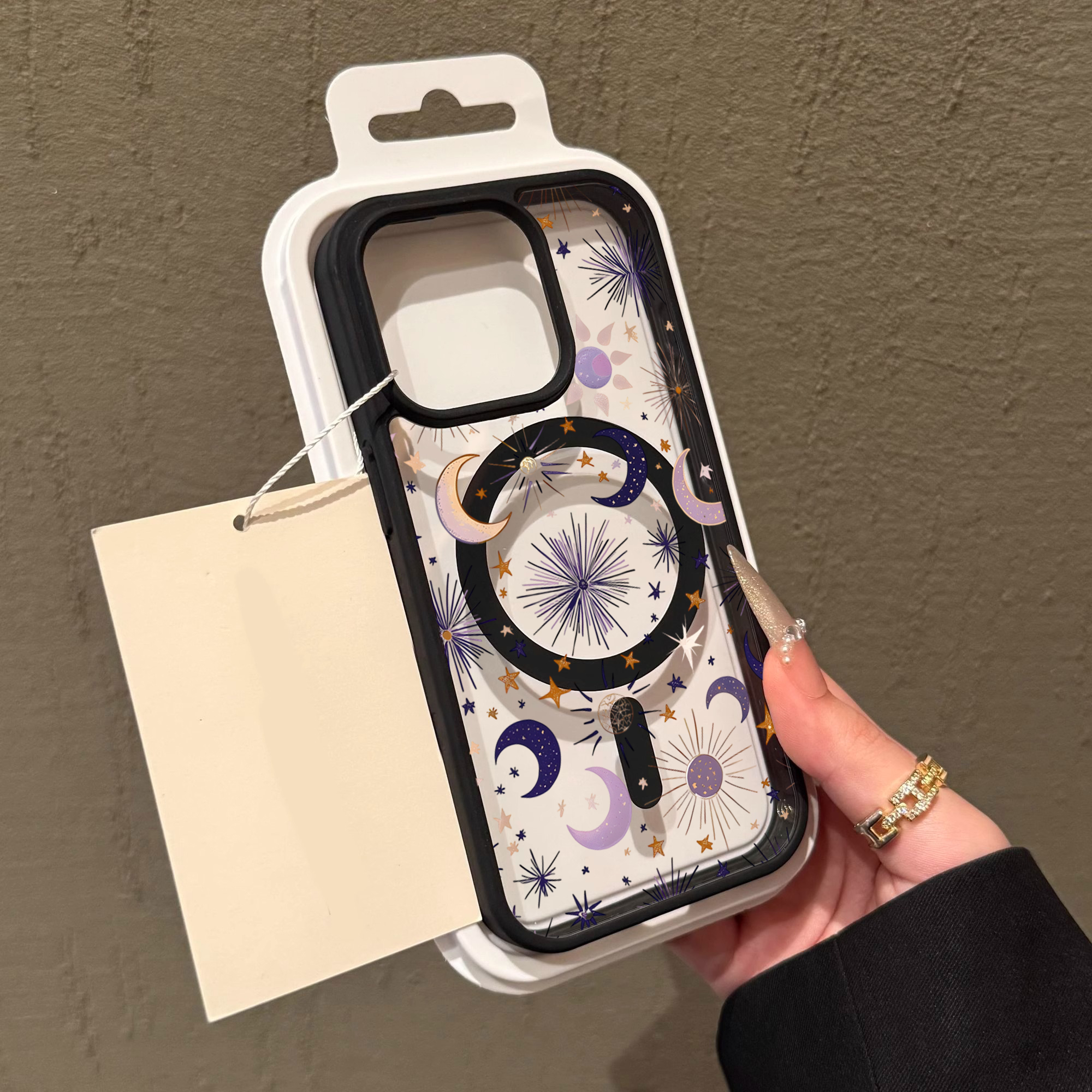 Stars Moon Y2K Clear Case For  - Phone Cases With Magsafe のレビューと価格
