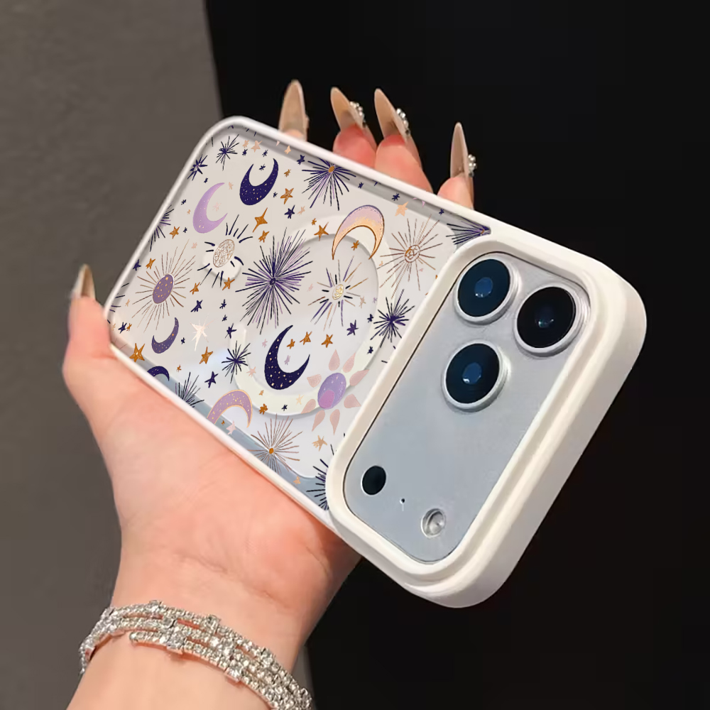 Stars Moon Y2K Clear Case For  - Phone Cases With Magsafe のレビューと価格