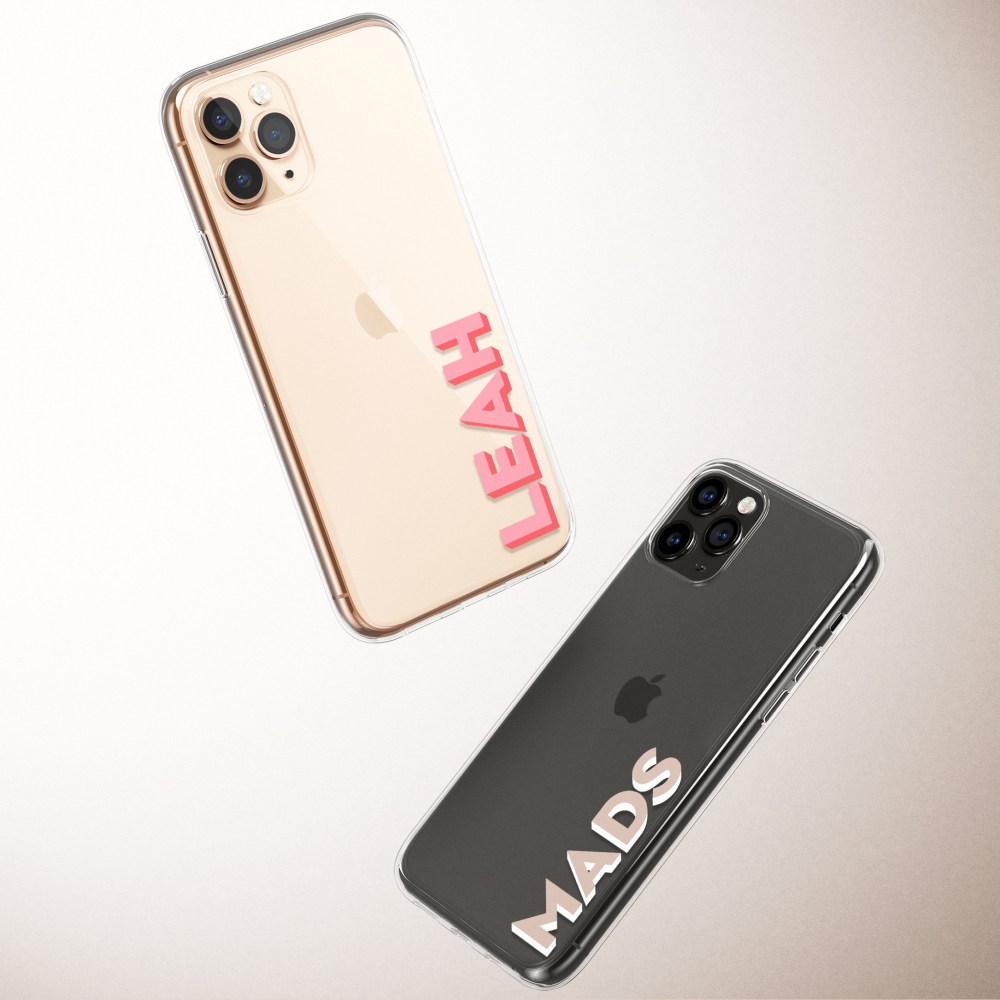 Soft Clear Initial Letters Pho - Monogram Custom Case のレビューと価格