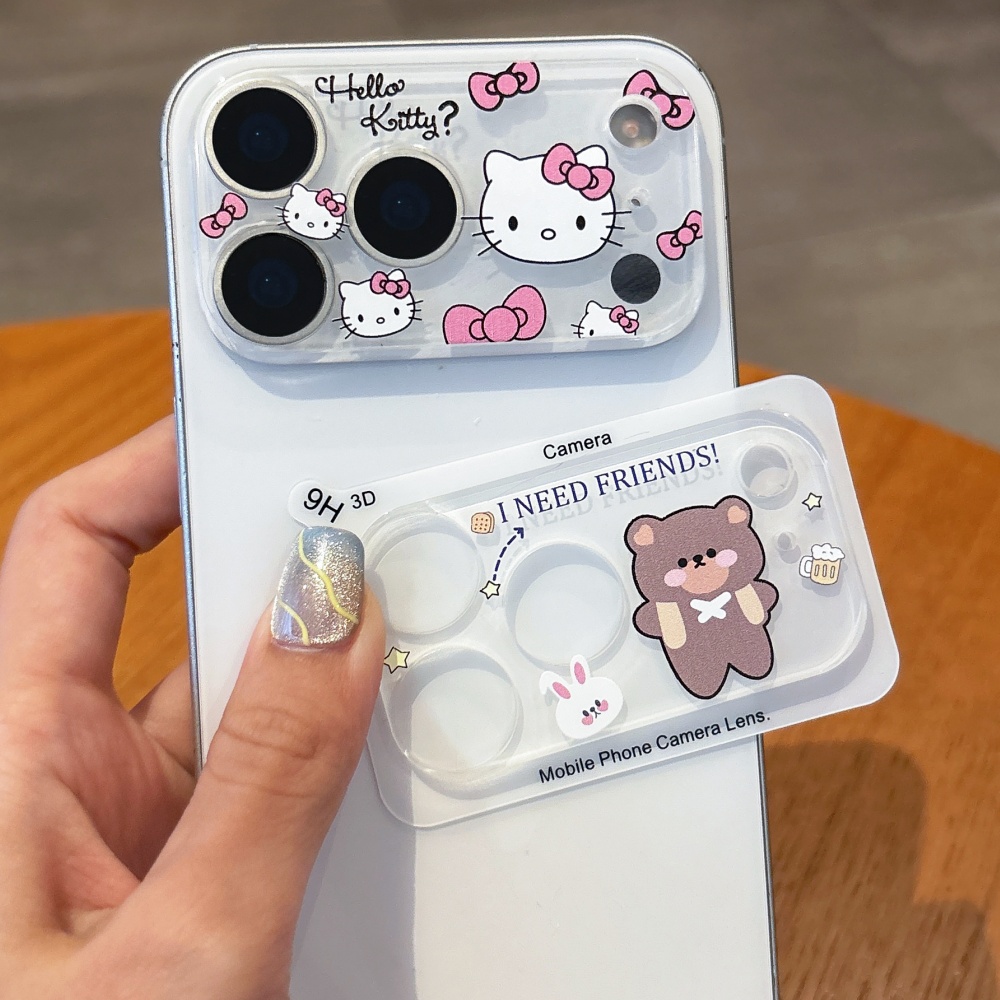 Cute Cartoon Camera Protector  - Phone Cases That Cover The Camera のレビューと価格