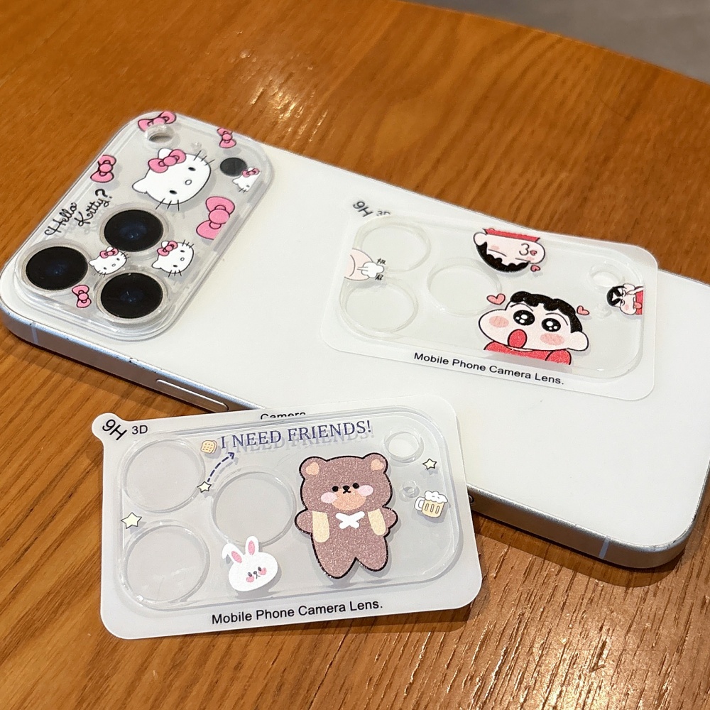 Cute Cartoon Camera Protector  - Phone Cases That Cover The Camera のレビューと価格