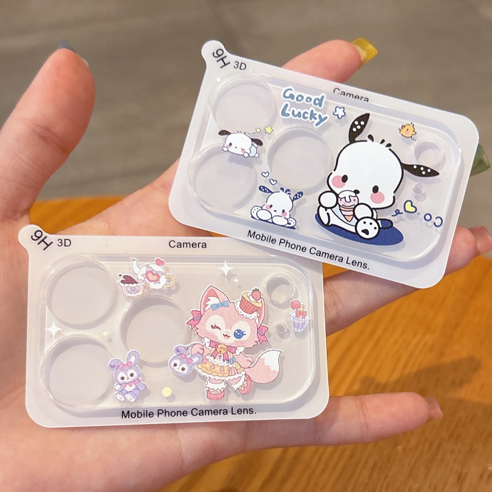 Cute Cartoon Camera Protector  - Phone Cases That Cover The Camera のレビューと価格