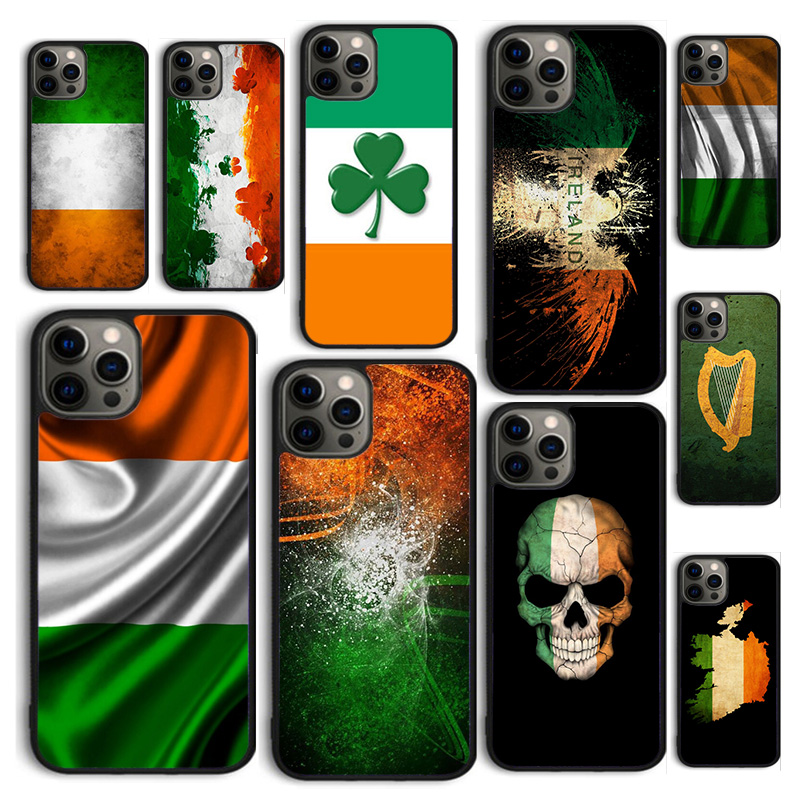 Autumu Ireland Irish Flag Phon - Phone Cases Ireland のレビューと価格