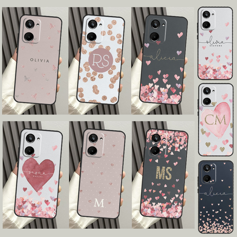 Custom Polka Dots Rose Gold Mo - Monogram Custom Case のレビューと価格