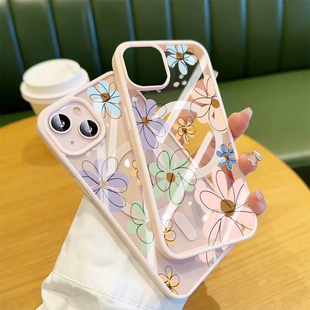 Blueberry Floral Clear Case  F - Phone Cases With Magsafe のレビューと価格
