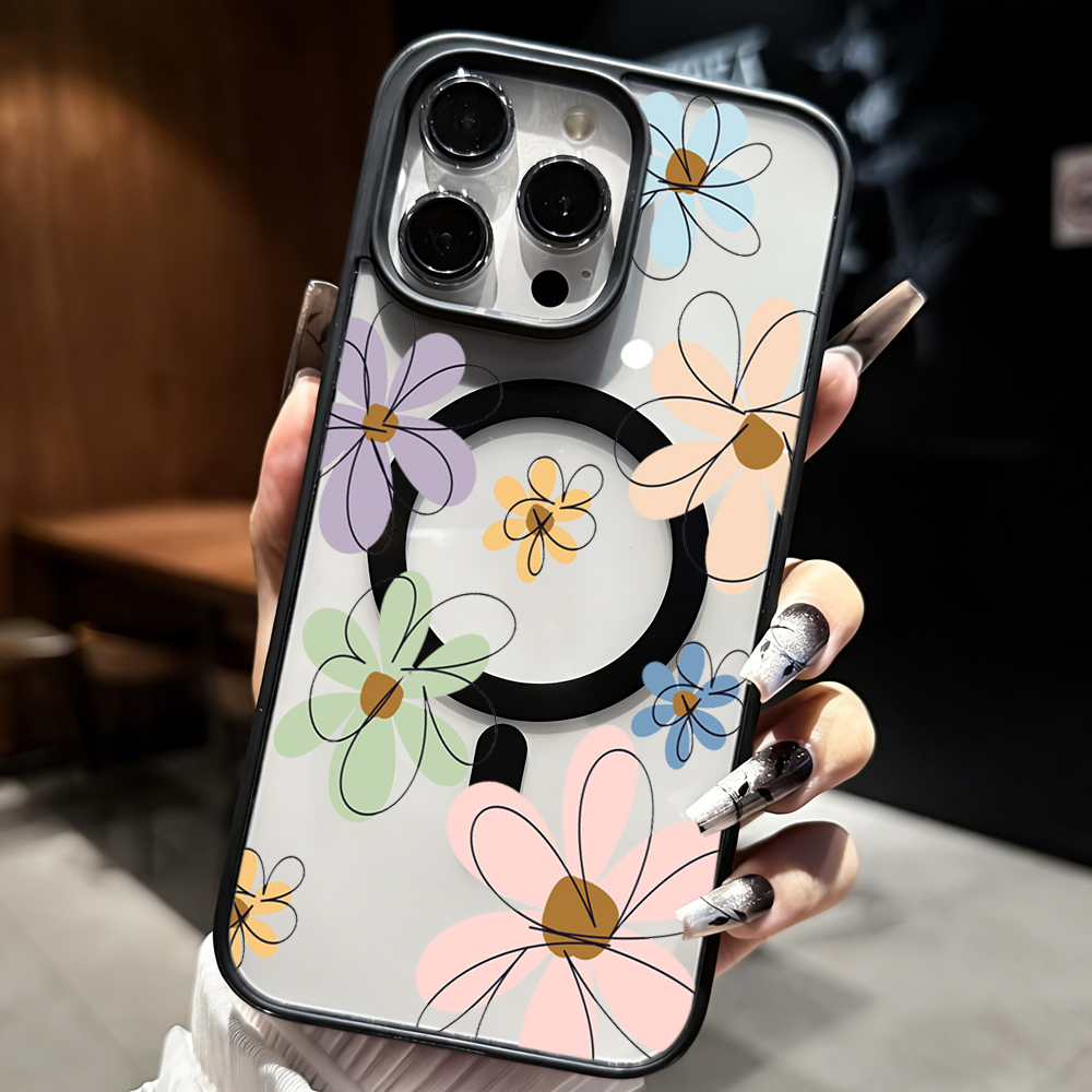 Blueberry Floral Clear Case  F - Phone Cases With Magsafe のレビューと価格