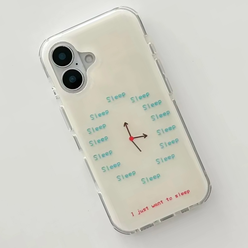 Ins Wind Creative Sleep Clock  - Phone Cases Personalised のレビューと価格